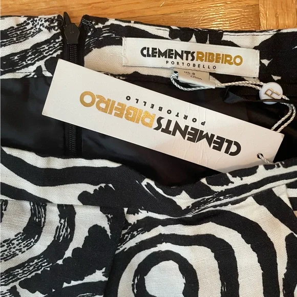 Designer Skirt Clemence Ribeiro Portobello NWT Size 8 - Picture 5 of 5